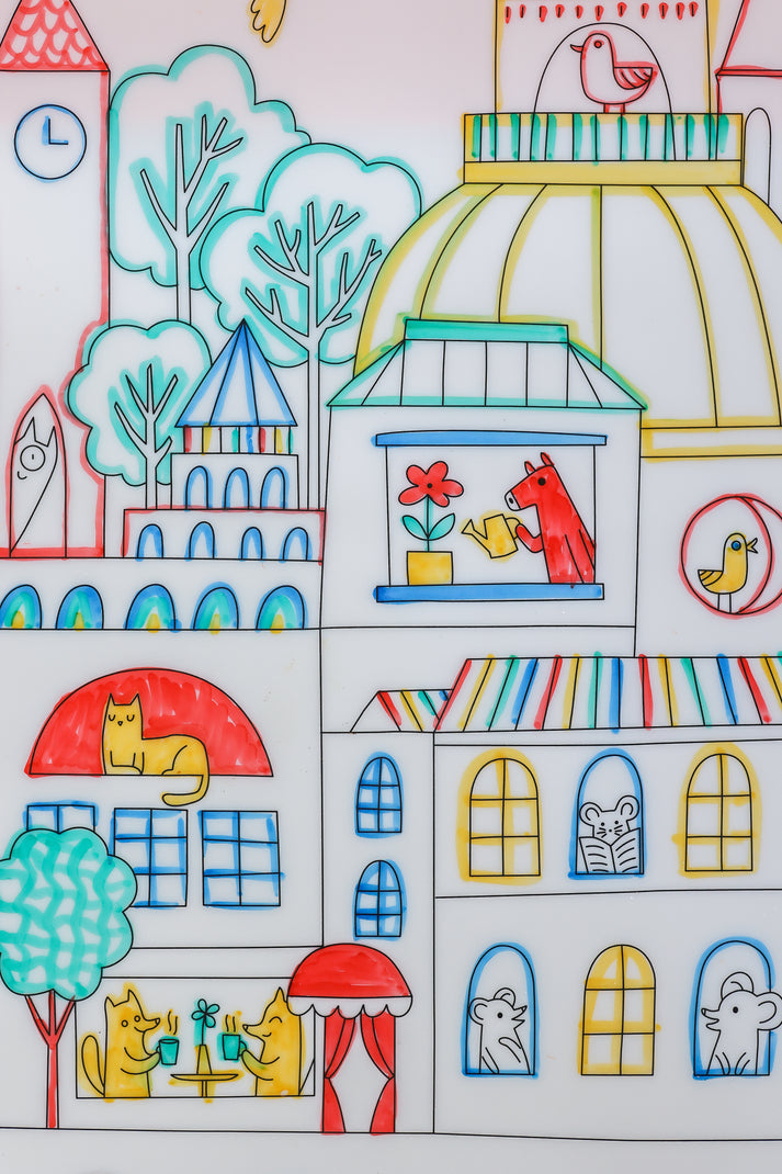 Scribble Mat Diversity Reusable