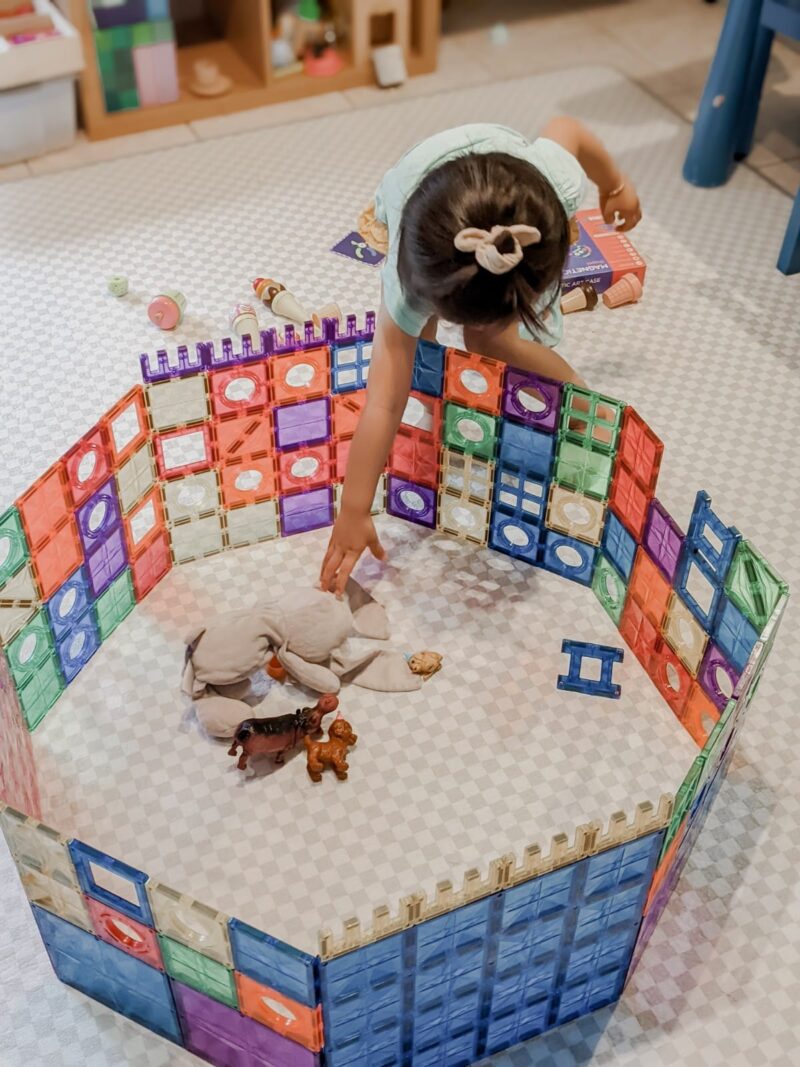 MNTL Magnetic Tiles – 120 Pieces Set