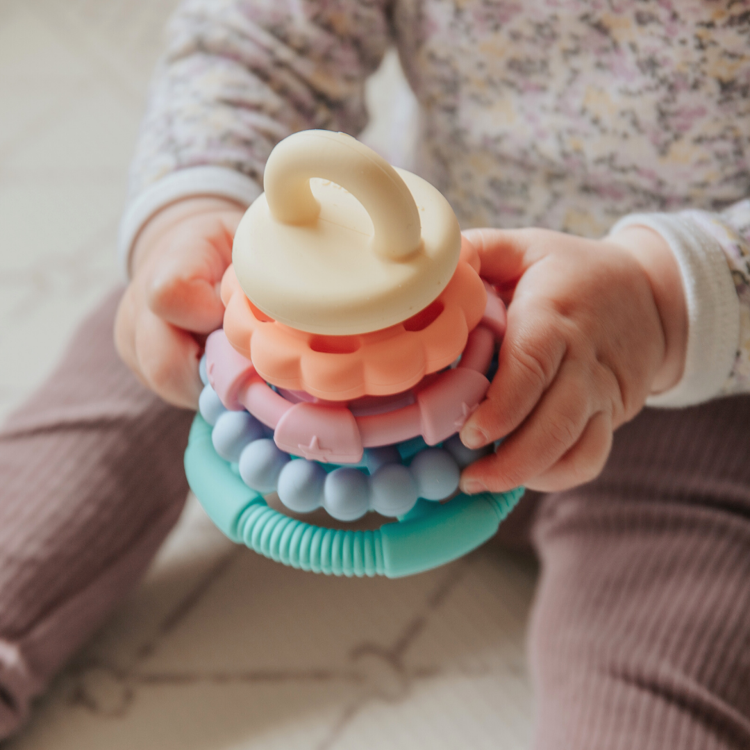 RAINBOW STACKER AND TEETHER TOY