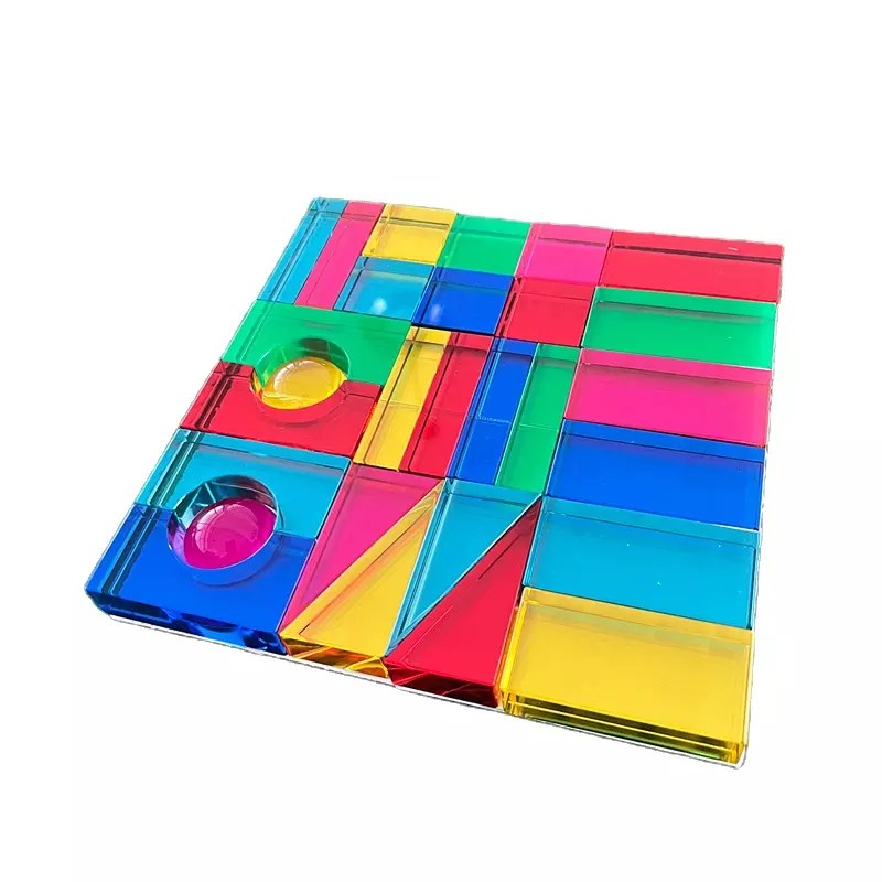 Lucite Architecture Translucent Blocks – My Etsuko