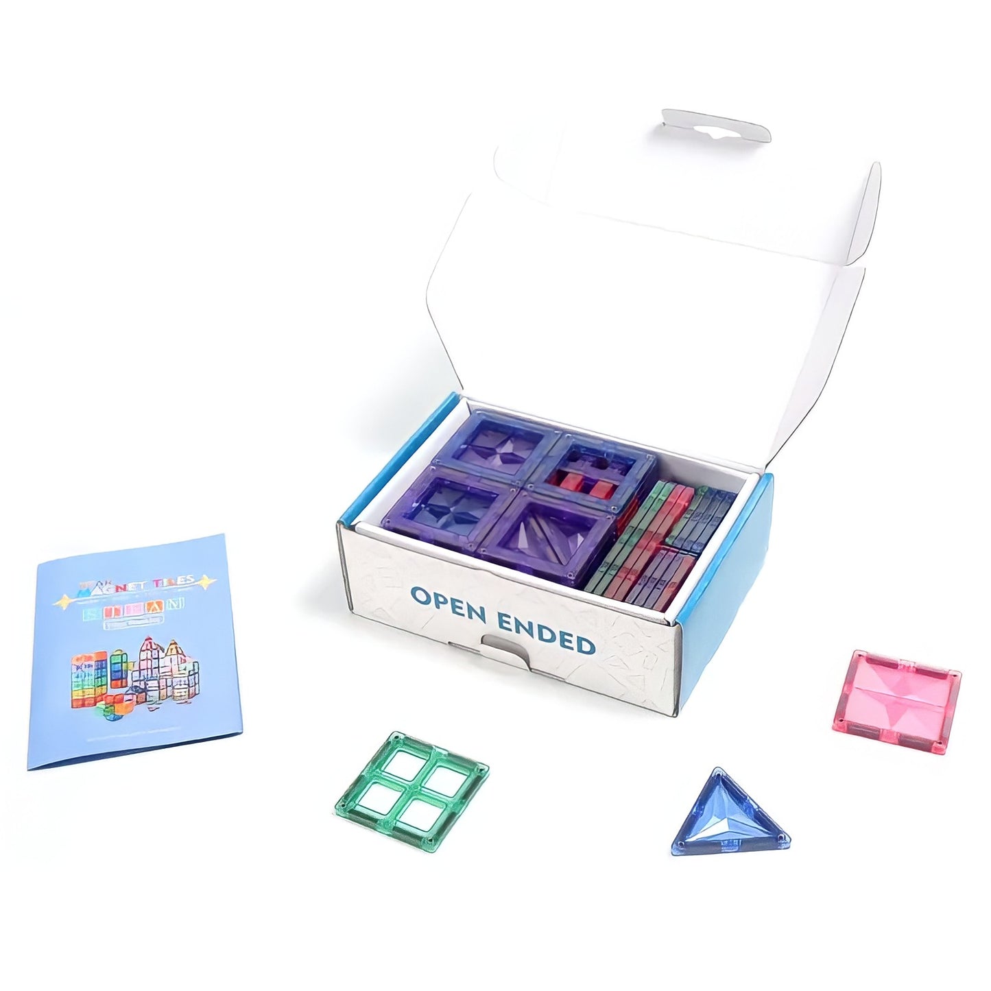 MNTL Magnetic Tiles – 56 Pieces Set